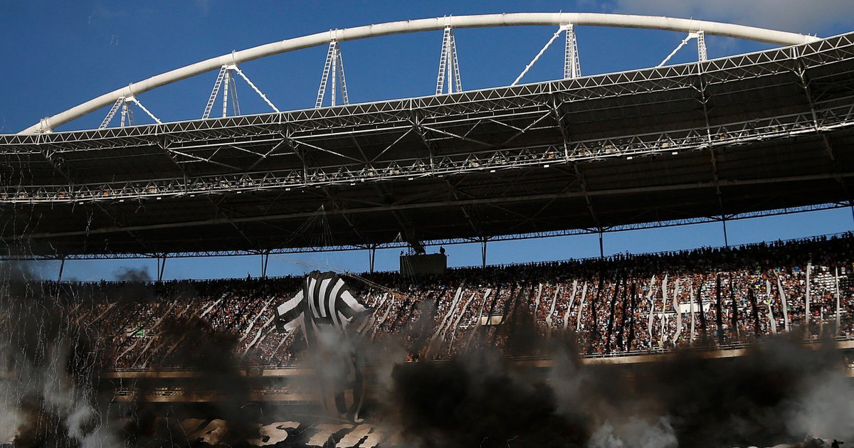 Botafogo tem lucro de quase R$ 770 mil com bilheteria do jogo contra o Corinthians no Estádio Nilton Santos - FogãoNET