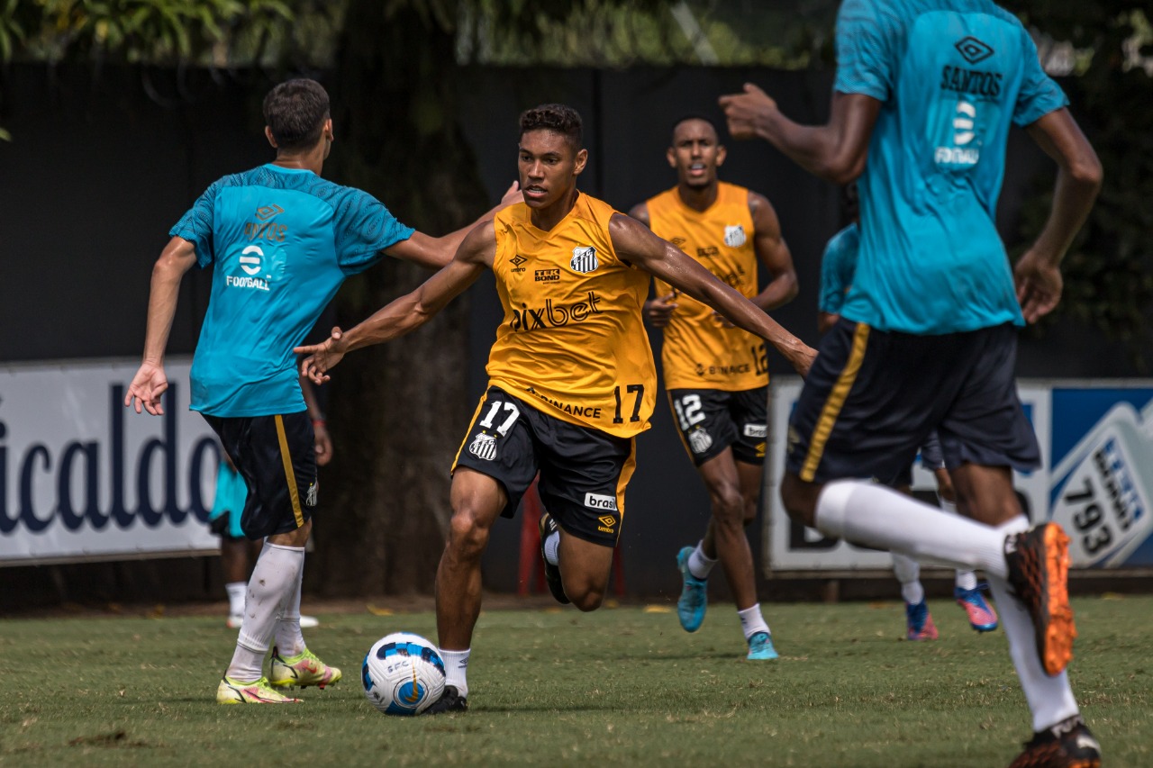 Com alguns desfalques, Santos vence jogo-treino contra equipe sub-20 - Gazeta Esportiva