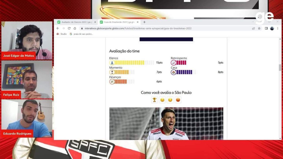 Dois países, quatro estados e três competições: São Paulo abre maratona de dez jogos em 30 dias - Globo.com