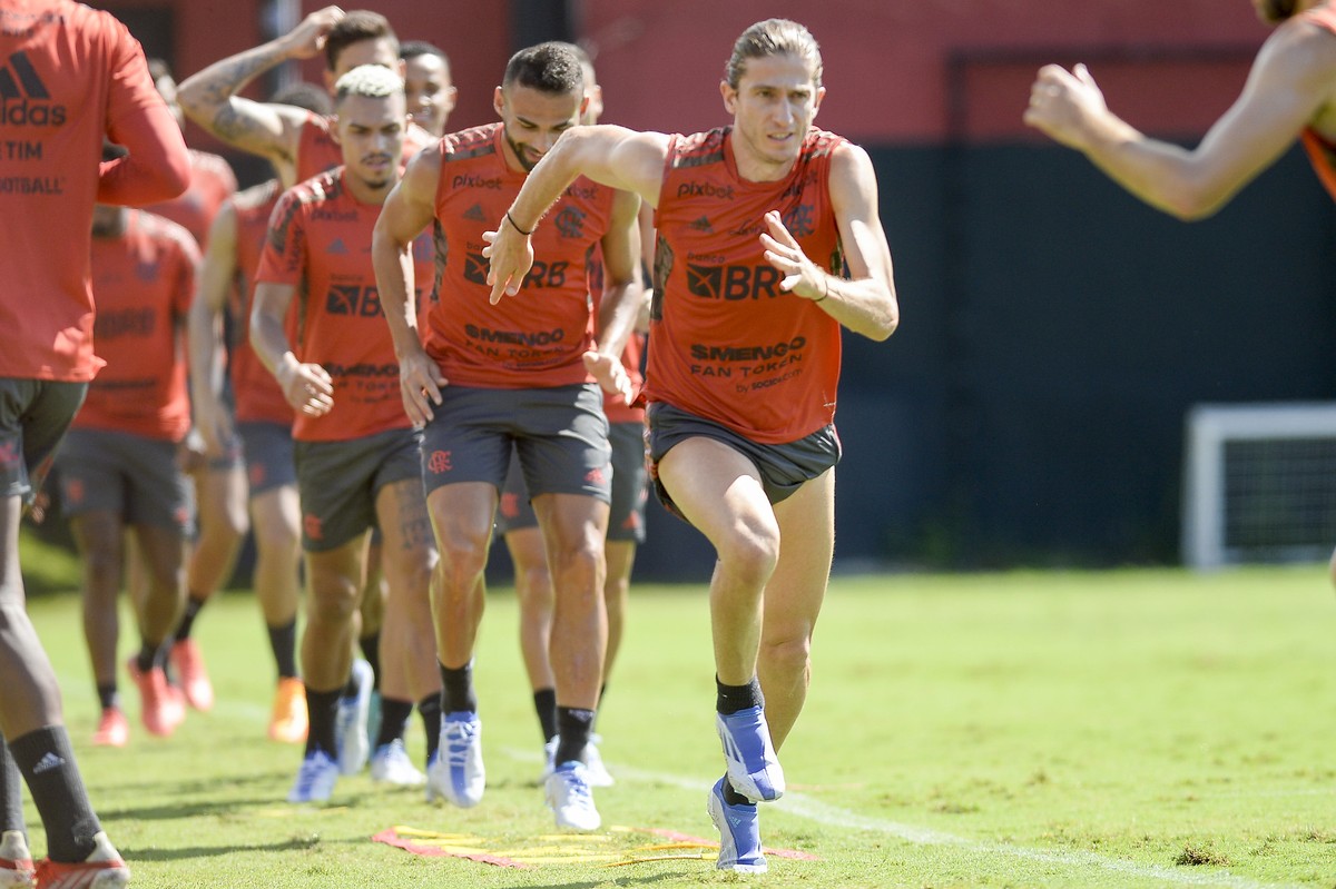 Escalação do Flamengo: Filipe Luís à disposição, Santos tem chance de estrear, e Fabrício Bruno segue fora - Globo.com