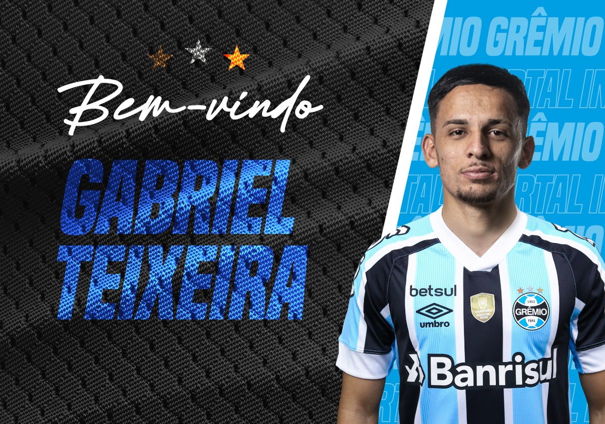 Grêmio oficializa contratação de Gabriel Teixeira, do Fluminense - Globo.com