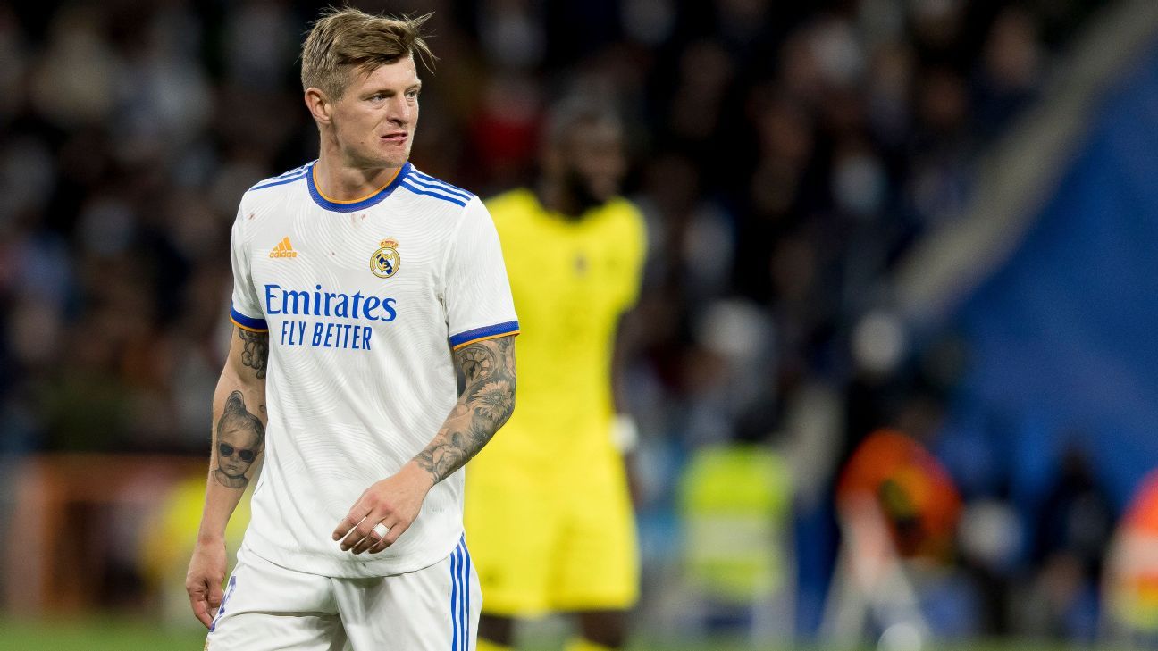 Jornal diz que Kroos não gostou de sair no Real Madrid e revela o que alemão fez ao ser sacado por Ancelotti - ESPN.com.br