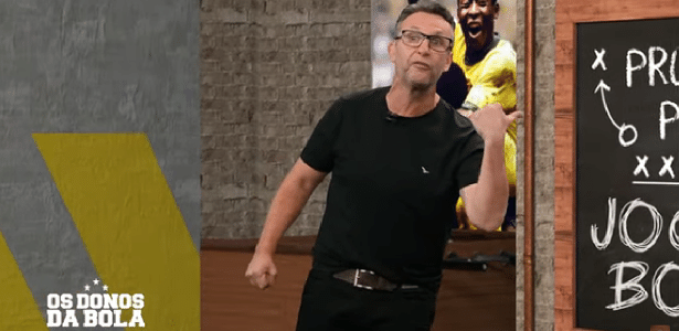 Neto critica Leila por foto com jovem que teve celular quebrado por Calleri - UOL Esporte