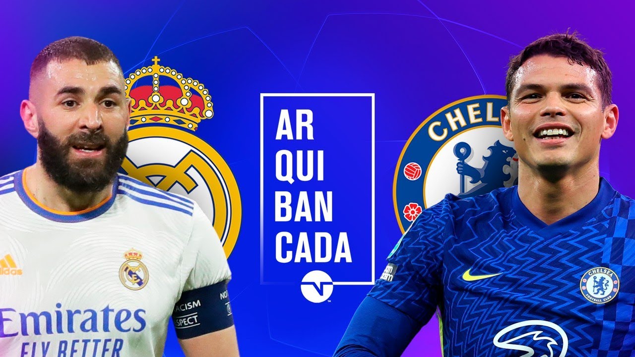 REAL MADRID X CHELSEA (NARRAÇÃO AO VIVO) - CHAMPIONS LEAGUE 2021/22 - TNT Sports Brasil