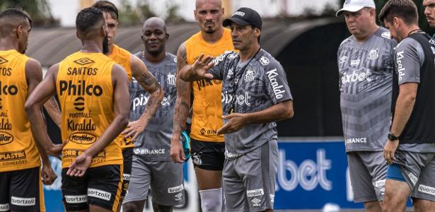 Santos deve ter reforço como titular e mudança de esquema contra Fluminense - UOL Esporte