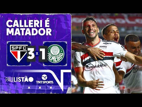 TOCA NO CALLERI QUE É GOL! SÃO PAULO 3X1 PALMEIRAS | MELHORES MOMENTOS | FINAL PAULISTÃO 2022 - TNT Sports Brasil